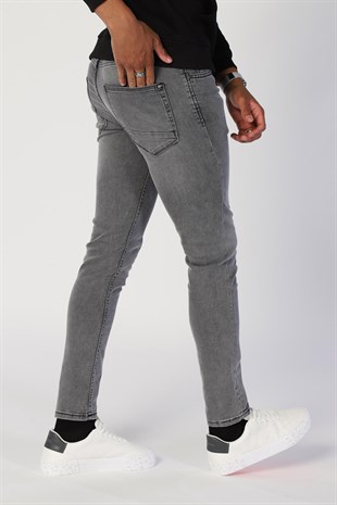 Erkek Süper Dar Fit  Normal Bel Pantolon Gana 513-25 GRIErkek Süper Dar Fit  Normal Bel Pantolon Gana 513-25 GRI